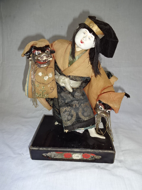 古い唐子人形・カラクリ人形・獅子導士 江戸時代かも |岐阜県下呂市の